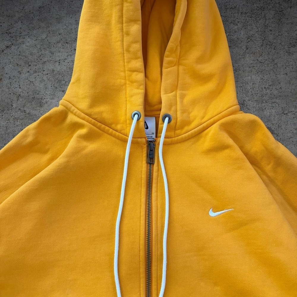 Nike Modern Small Swoosh Heavyweight Full Zip Hoodie Size XL Athleisure